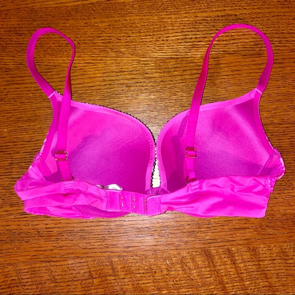 💖LIKE NEW VICTORIA SECRET CUSTOM BLING SPARKLE RHINESTONE PUSHUP PADDING 34B - Picture 6 of 10
